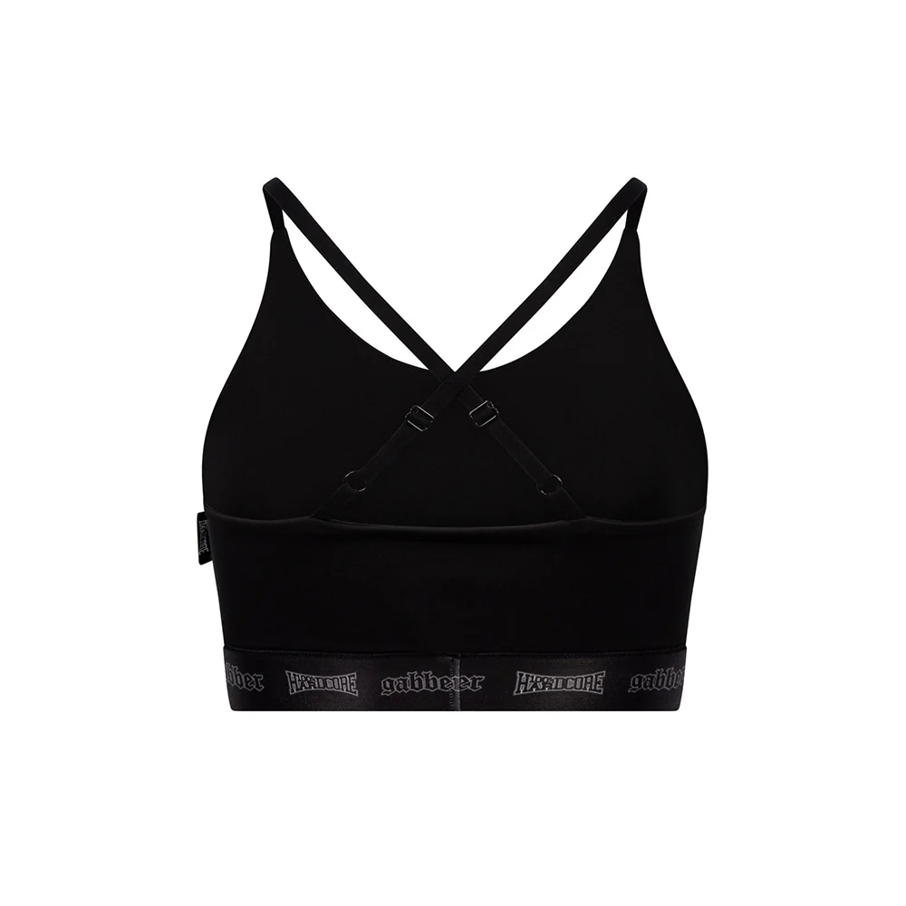 Gabber Women Sport Top Taping Black - Image 5
