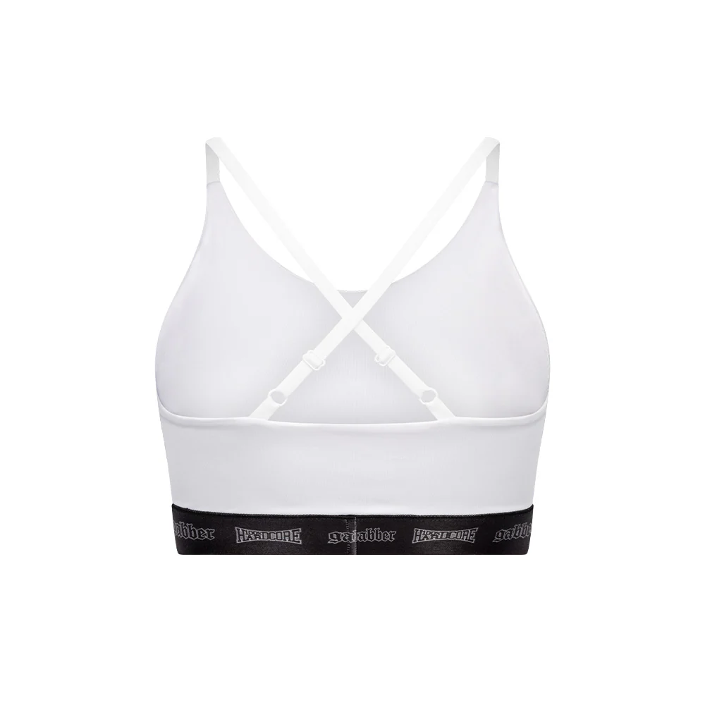 Gabber Women Sport Top Taping White - Image 4