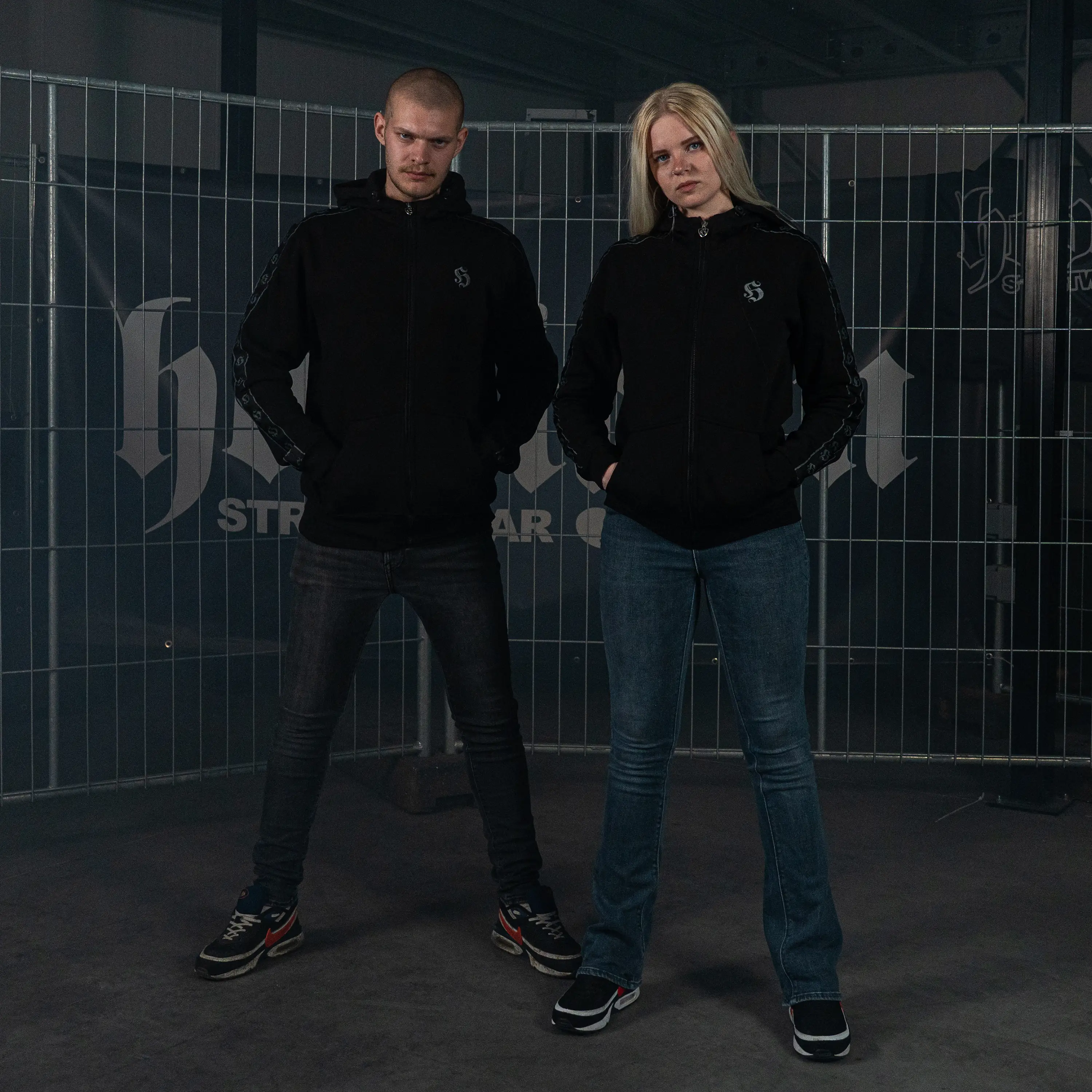 Hooligan Streetwear Hooded Zipper Taping - Image 4