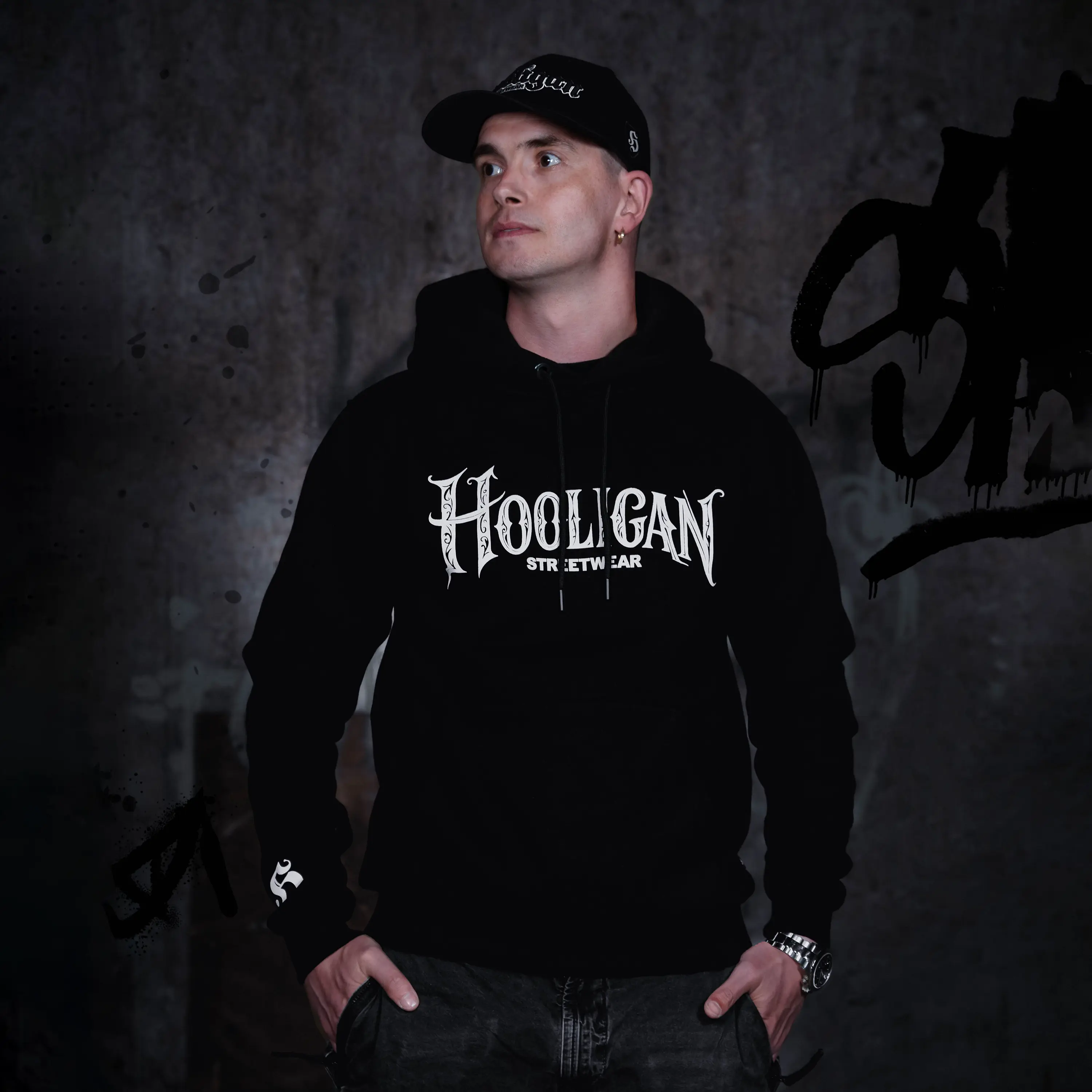 Hooligan Streetwear Hoodie Mask - Image 2