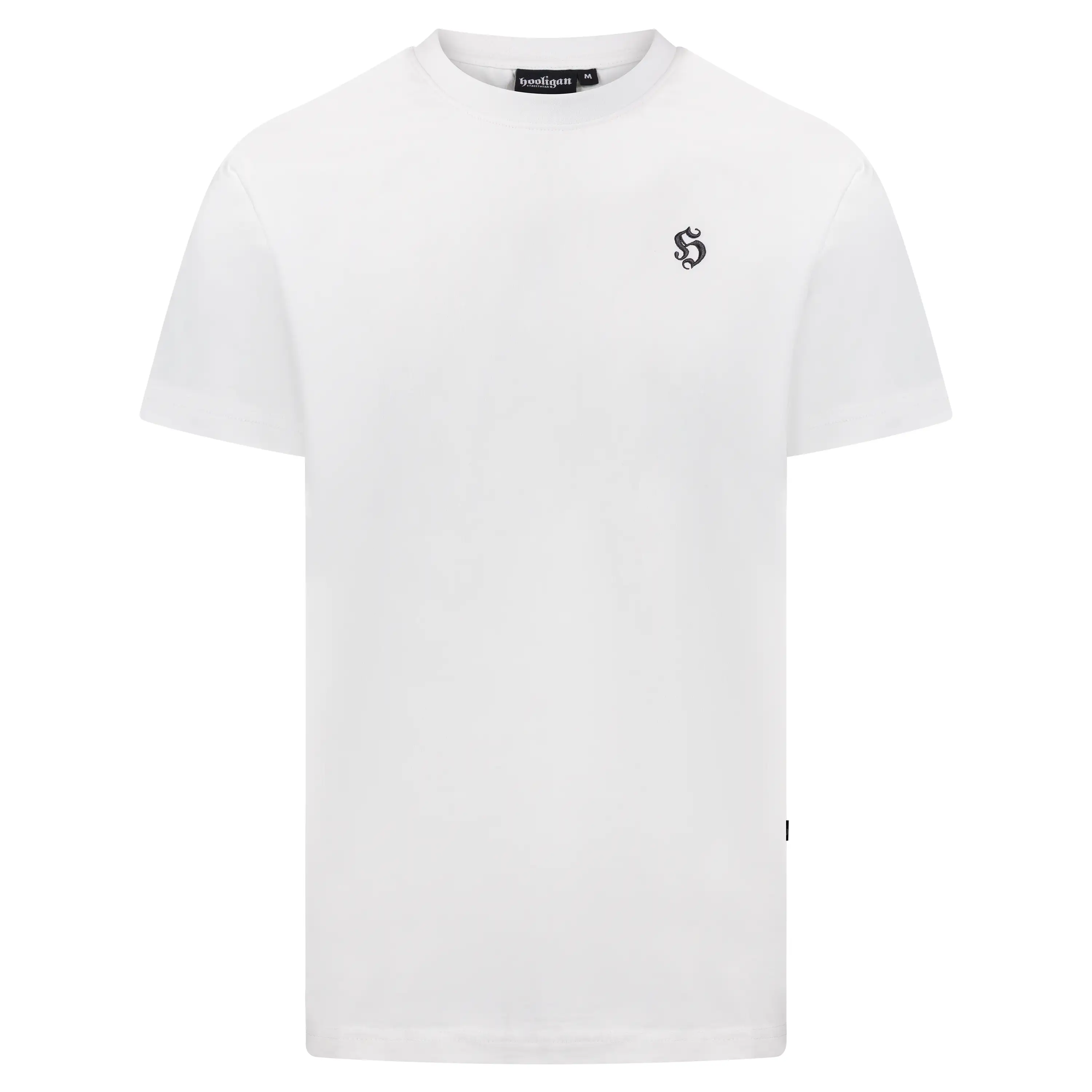Hooligan Streetwear T-shirt Casual White