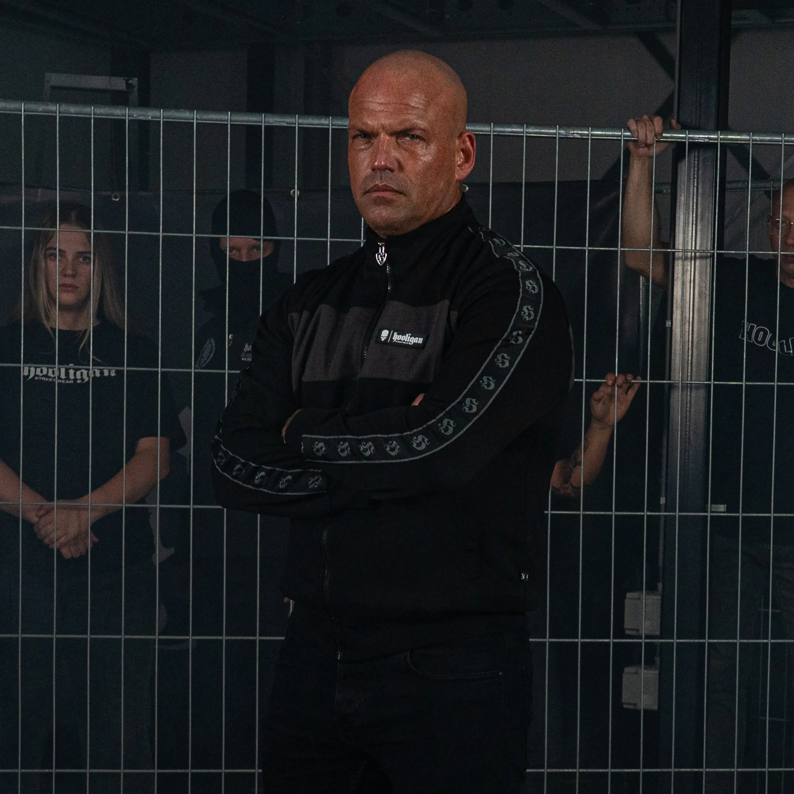 Hooligan Streetwear Training Jacket We Don't Care - Image 2