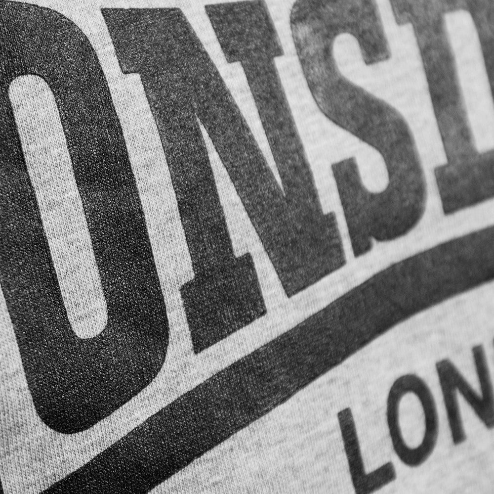 Lonsdale Classic T-Shirt Old Logo Grey - Image 5