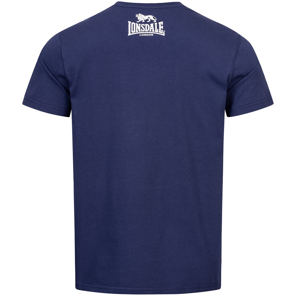 Lonsdale Classic T-Shirt Old Logo Navy - Image 2