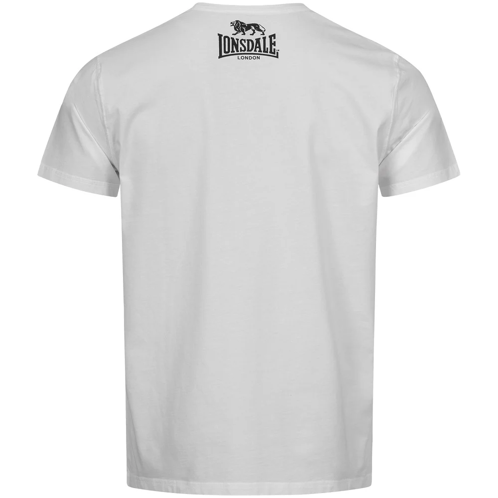 Lonsdale Classic T-Shirt Old Logo White - Image 3