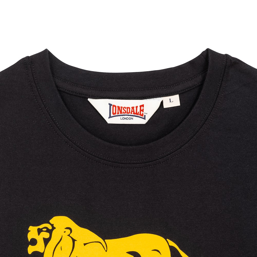 Lonsdale Classsic T-Shirt Taverham Black - Image 4