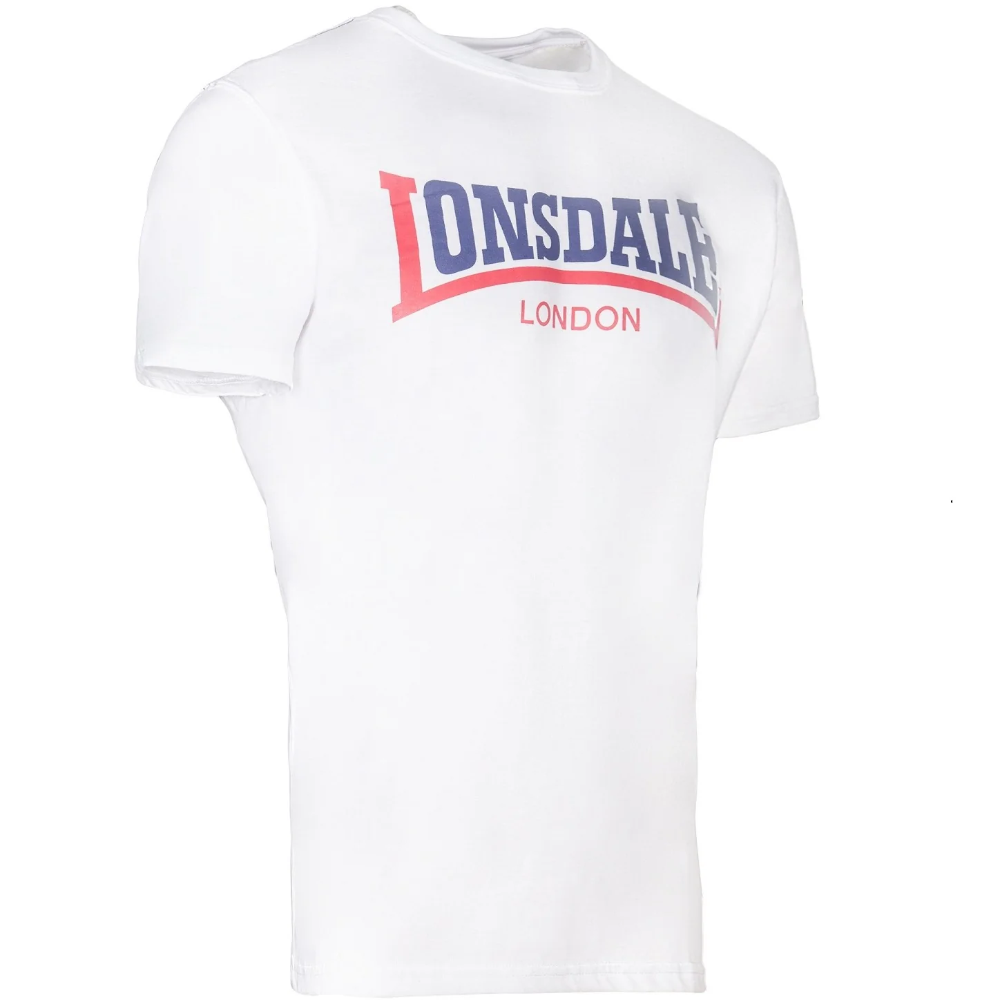 Lonsdale Classsic T-Shirt Two Tone White - Image 4