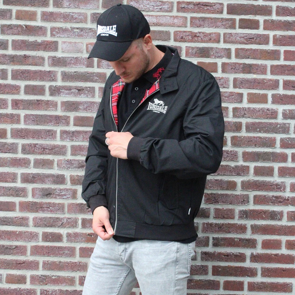 Lonsdale Slimfit Harrington Jacket Classic - Image 4