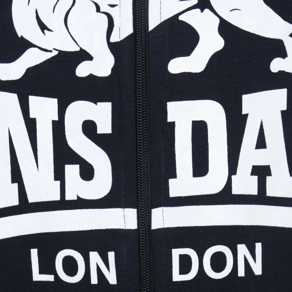 Lonsdale Slimfit Hooded Zipper Krafty Classic Logo - Image 4