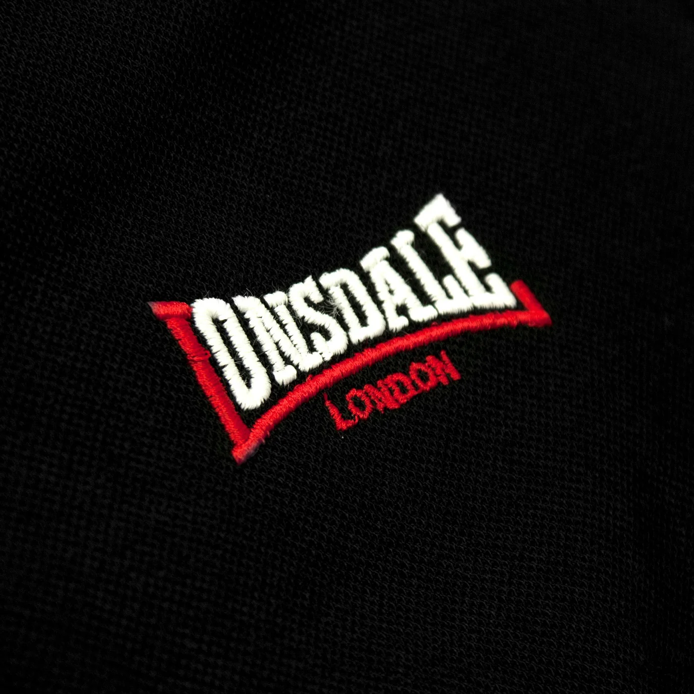 Lonsdale Slimfit Polo The Lion Black - Image 6