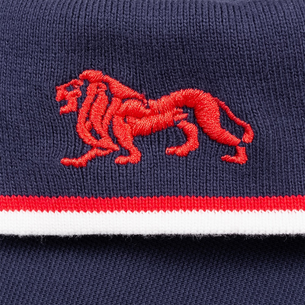Lonsdale Slimfit Polo The Lion Navy - Image 4