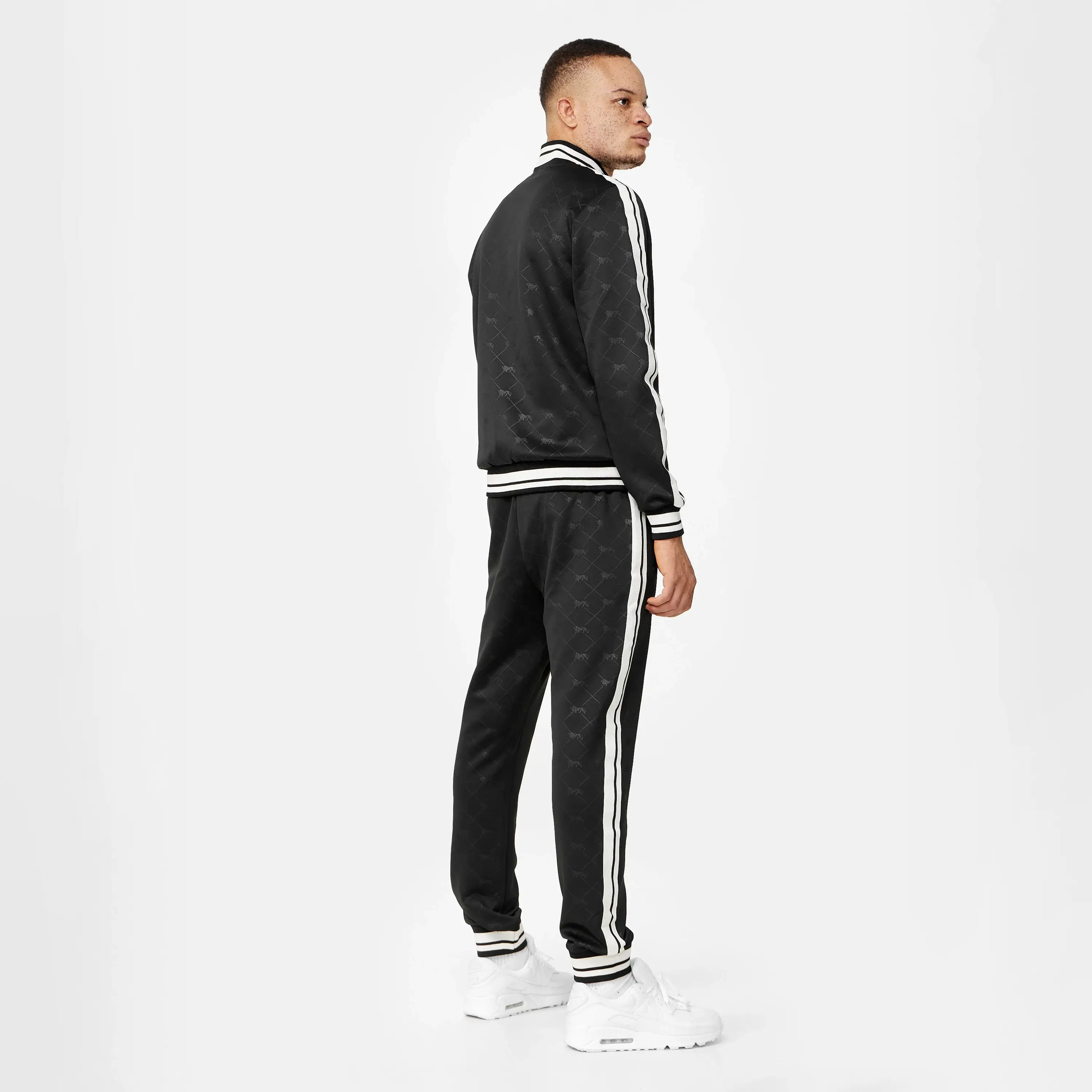 Lonsdale Training Suit Ashwell Black - Image 3