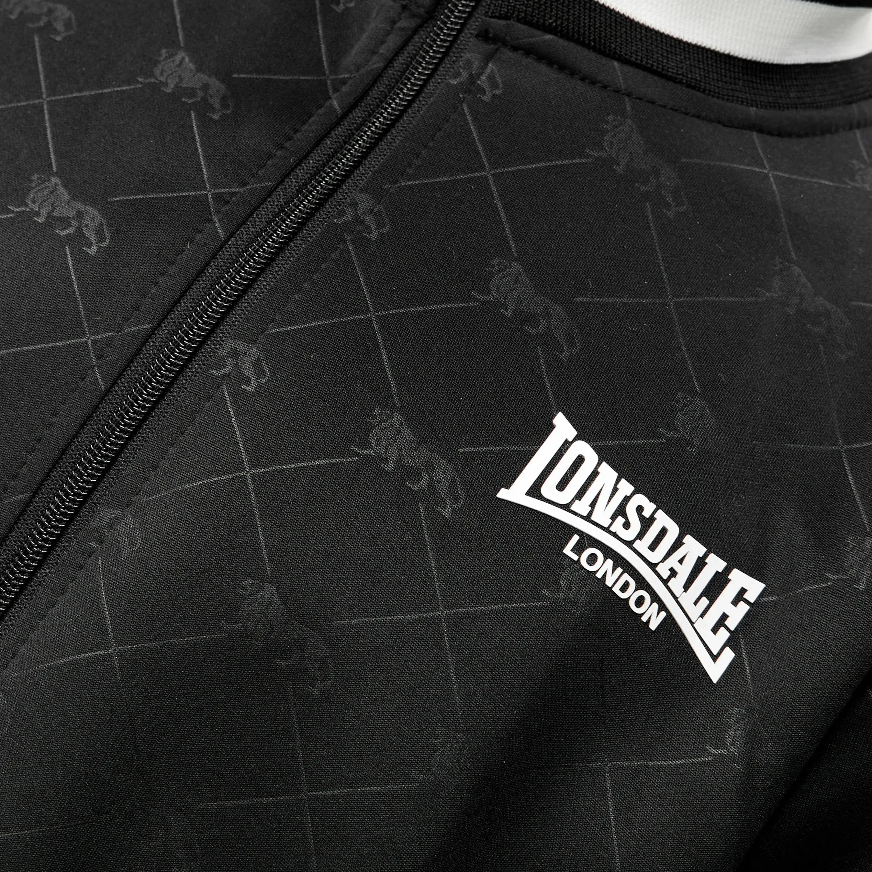 Lonsdale Training Suit Ashwell Black - Image 4