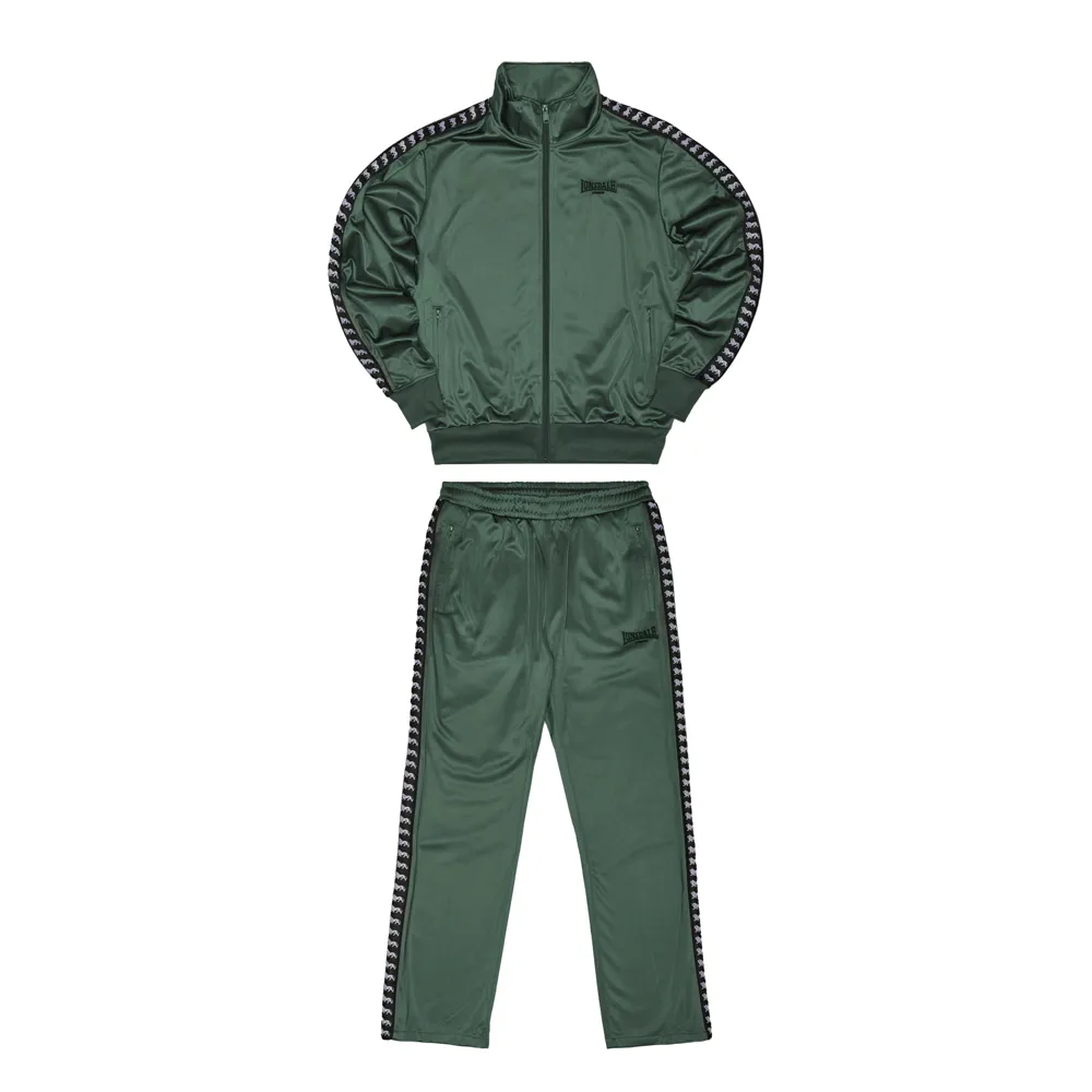 Lonsdale Training Suit Wyberton Olive Green - Image 2
