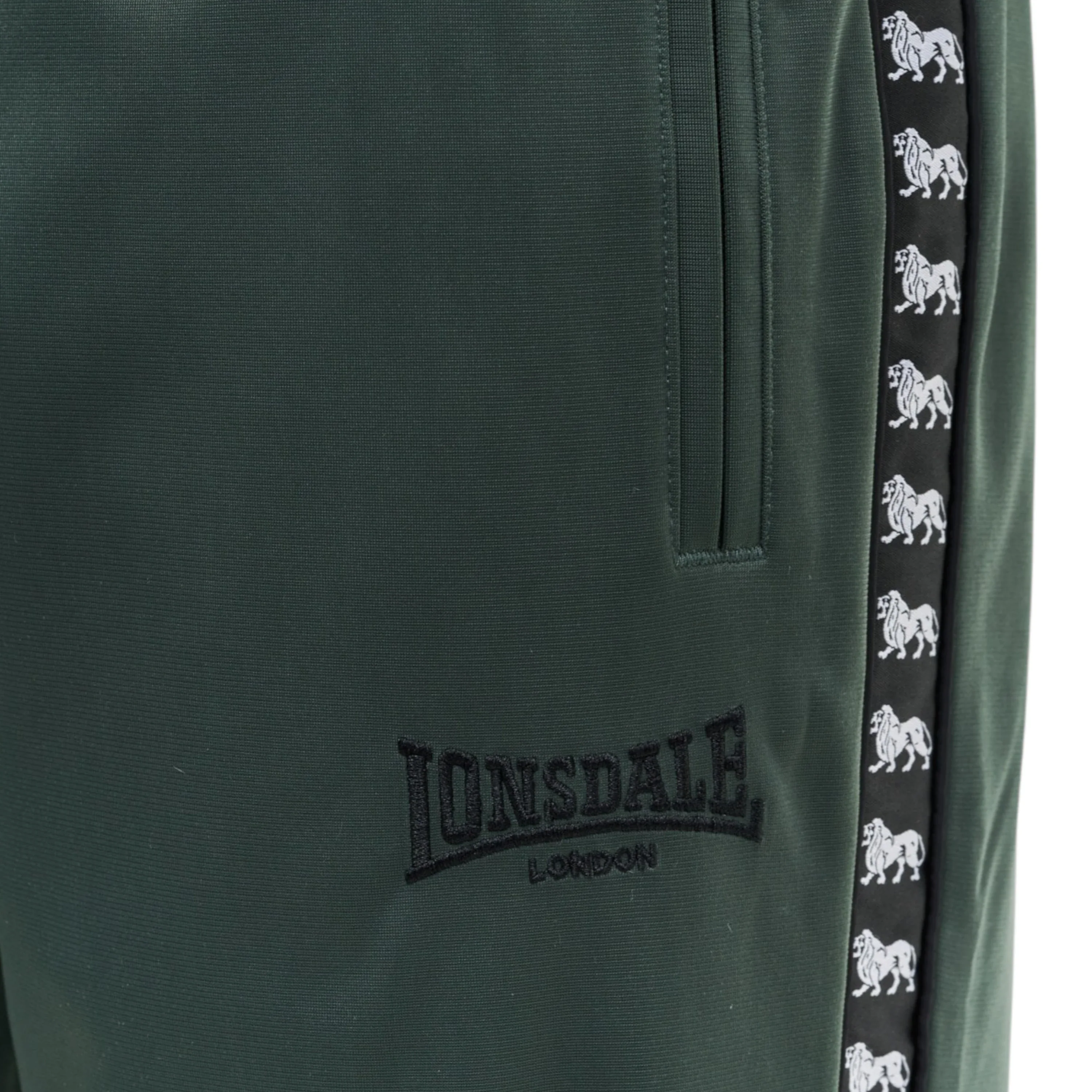 Lonsdale Training Suit Wyberton Olive Green - Image 4