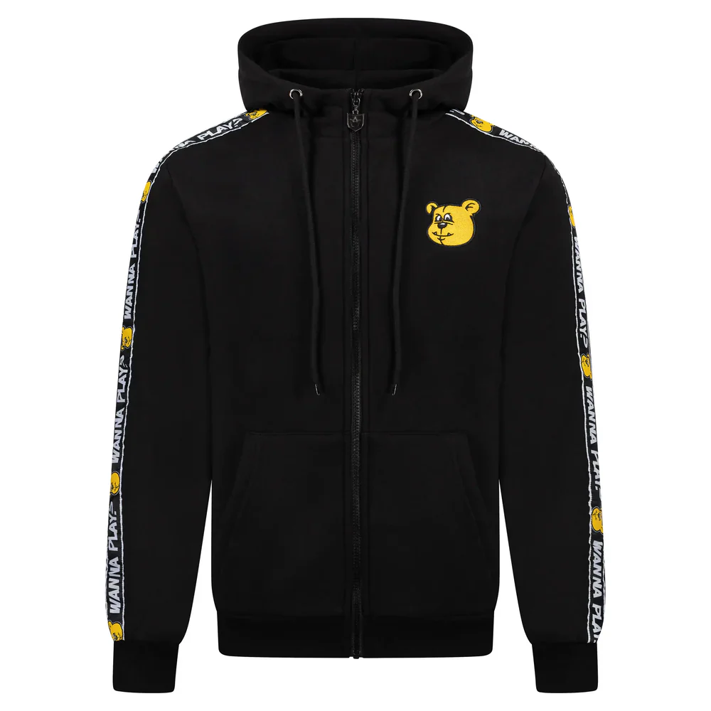 Paul Elstak Zip Hoodie Wanna Play Taped