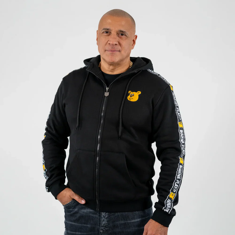 Paul Elstak Zip Hoodie Wanna Play Taped - Image 3