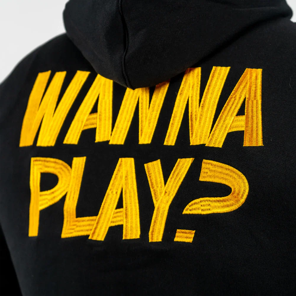 Paul Elstak Zip Hoodie Wanna Play Taped - Image 4