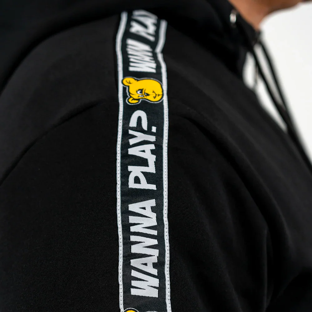 Paul Elstak Zip Hoodie Wanna Play Taped - Image 5