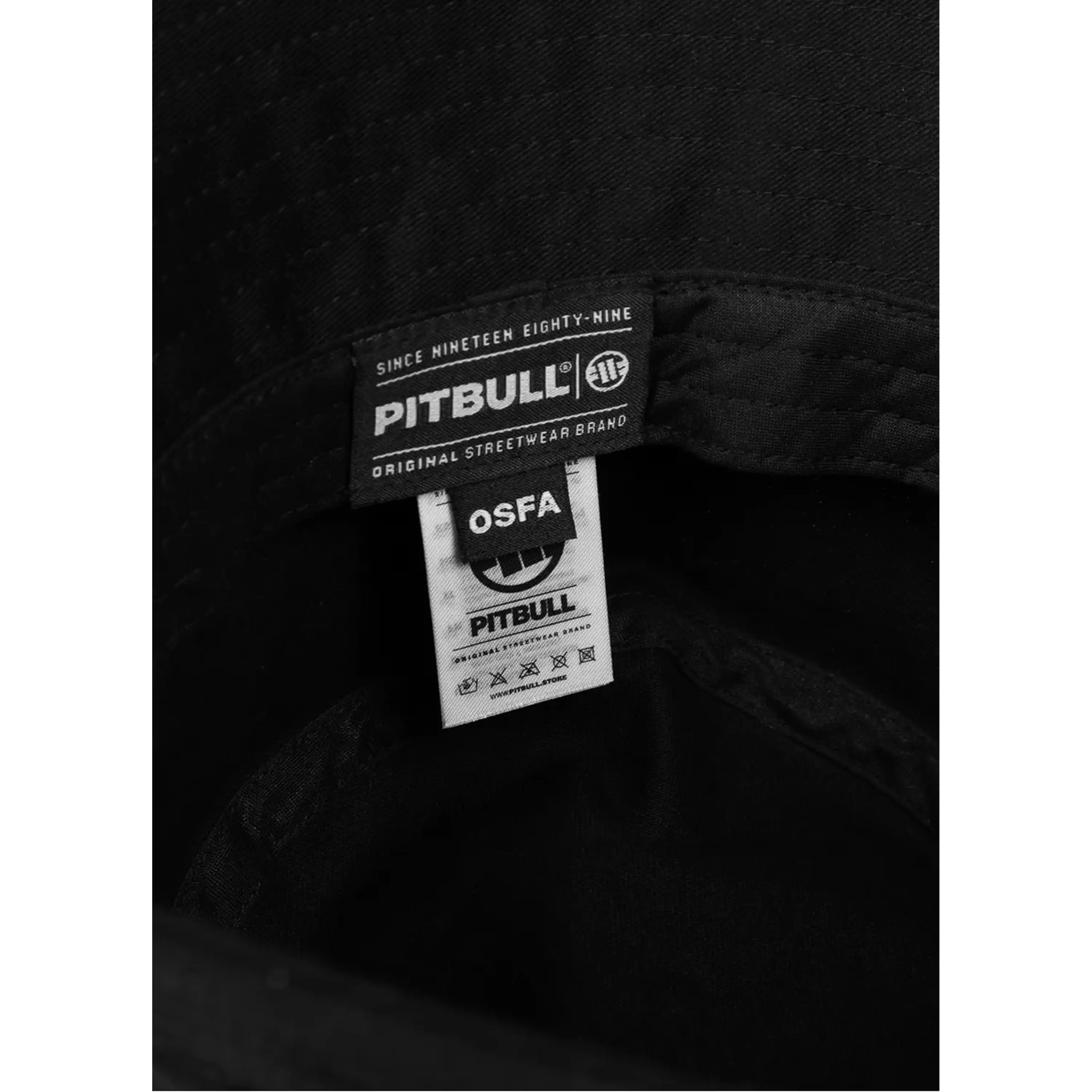 Pit Bull West Coast Bucket Hat Seabridge Flexfit Cotton Twill Black - Image 4