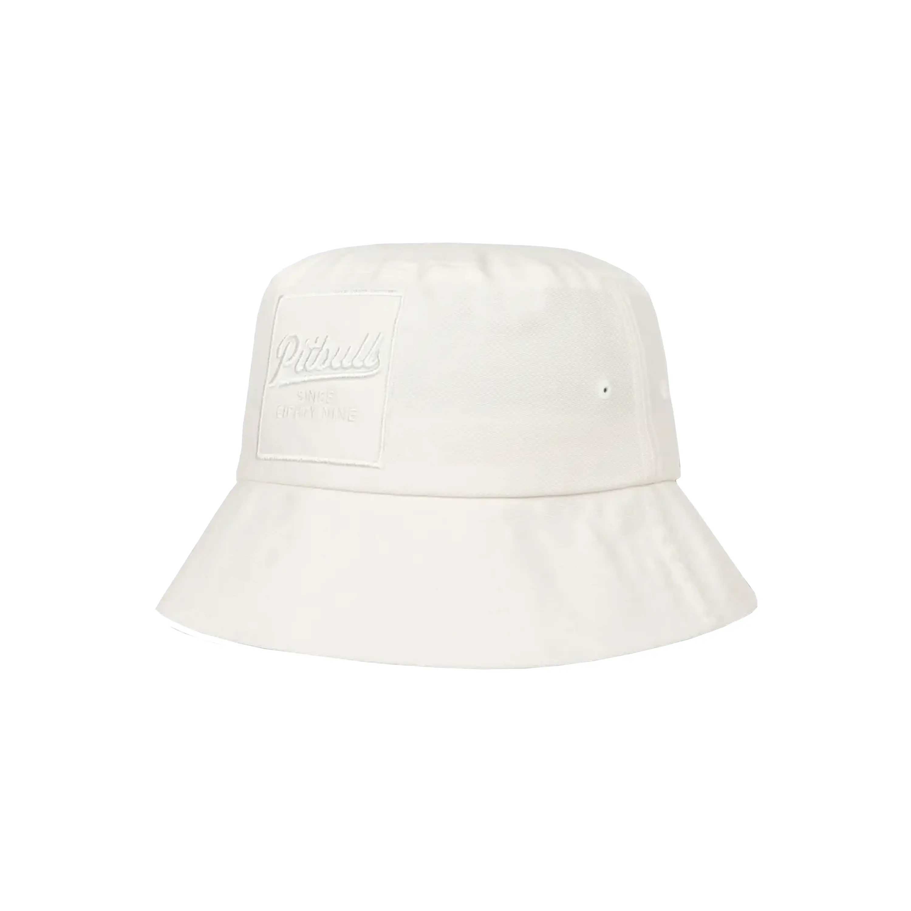 Pit Bull West Coast Bucket Hat Seabridge Flexfit Cotton Twill Off White