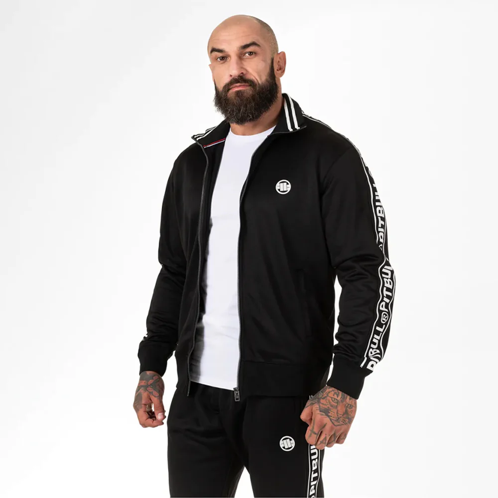 Pit Bull West Coast Jogging Suit Taped Terry Black - Image 3