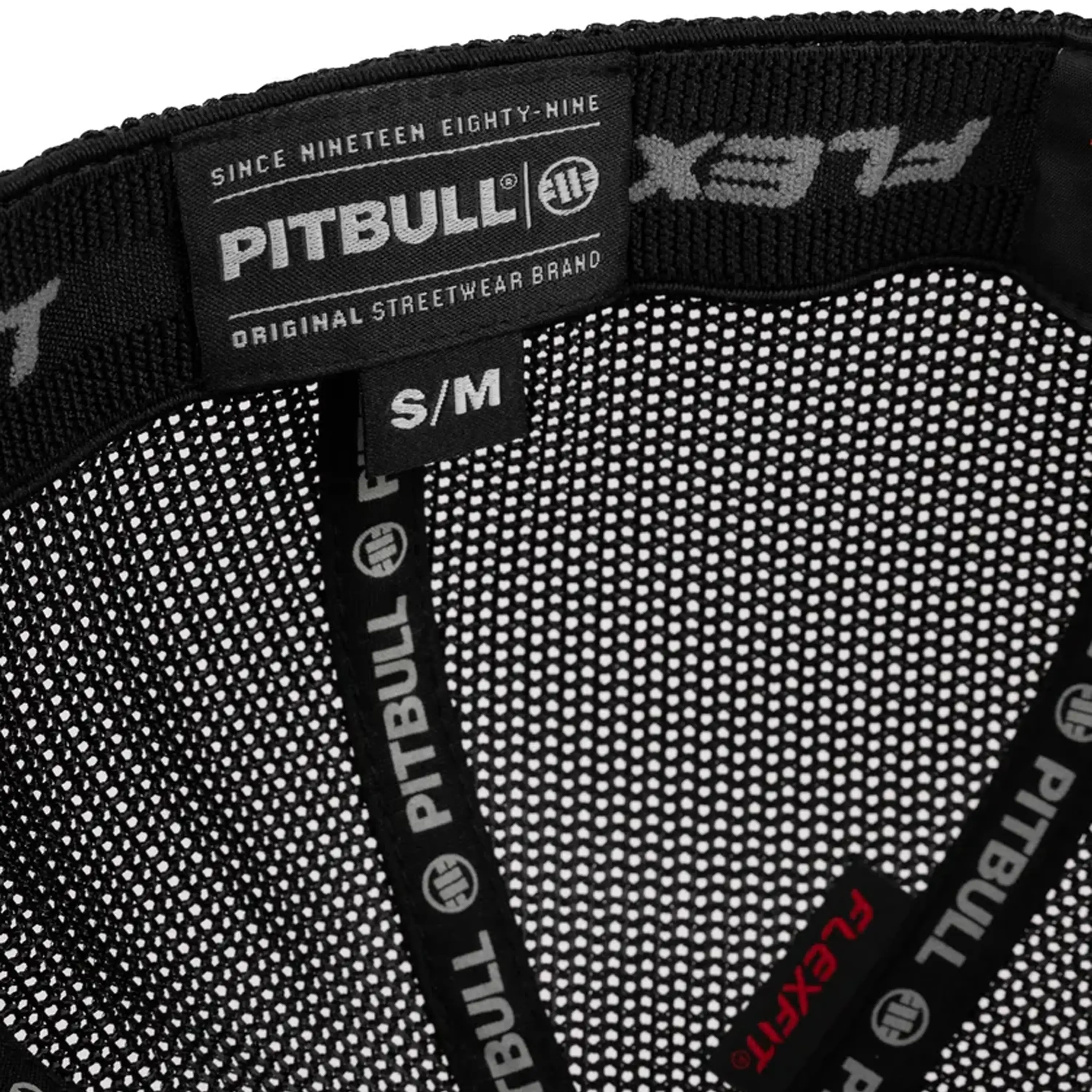 Pit Bull West Coast Mesh Ful Cap Pitbull USA Multicam Black - Image 3
