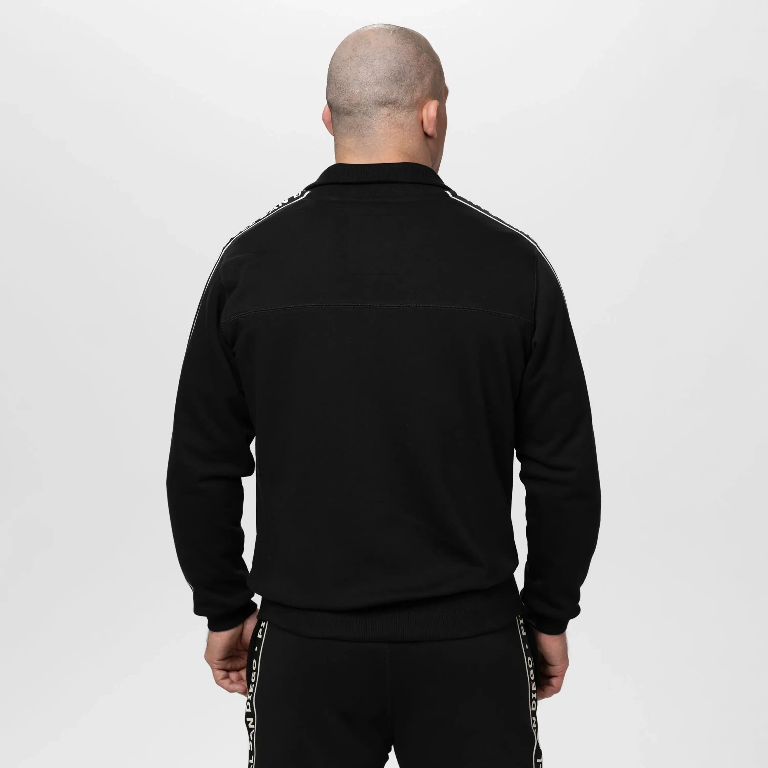 Pit Bull West Coast Oldschool Training Jacket Nexus Black - Image 3