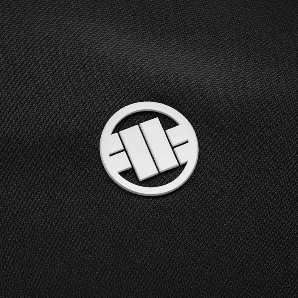 Pit Bull West Coast Oldschool Training Jacket Tape Logo Terry Black - Image 6