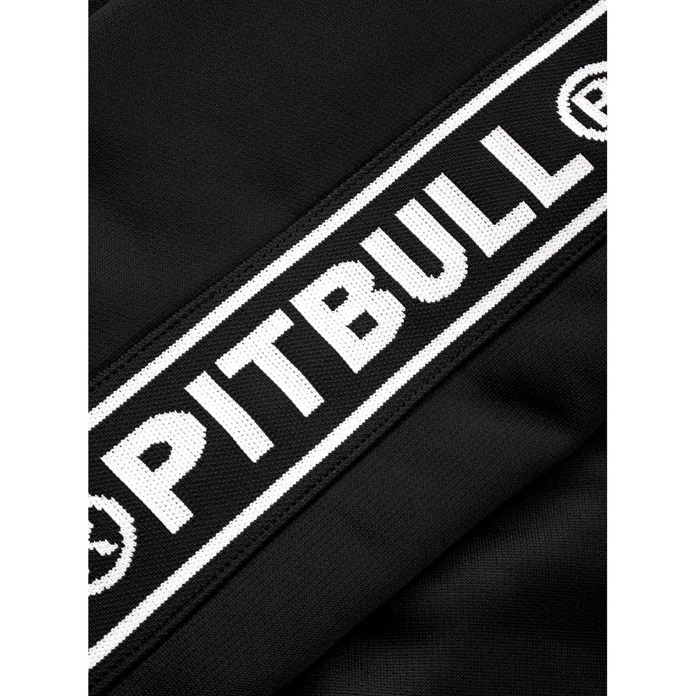 Pit Bull West Coast Oldschool Training Jacket Tape Logo Terry Black - Image 7