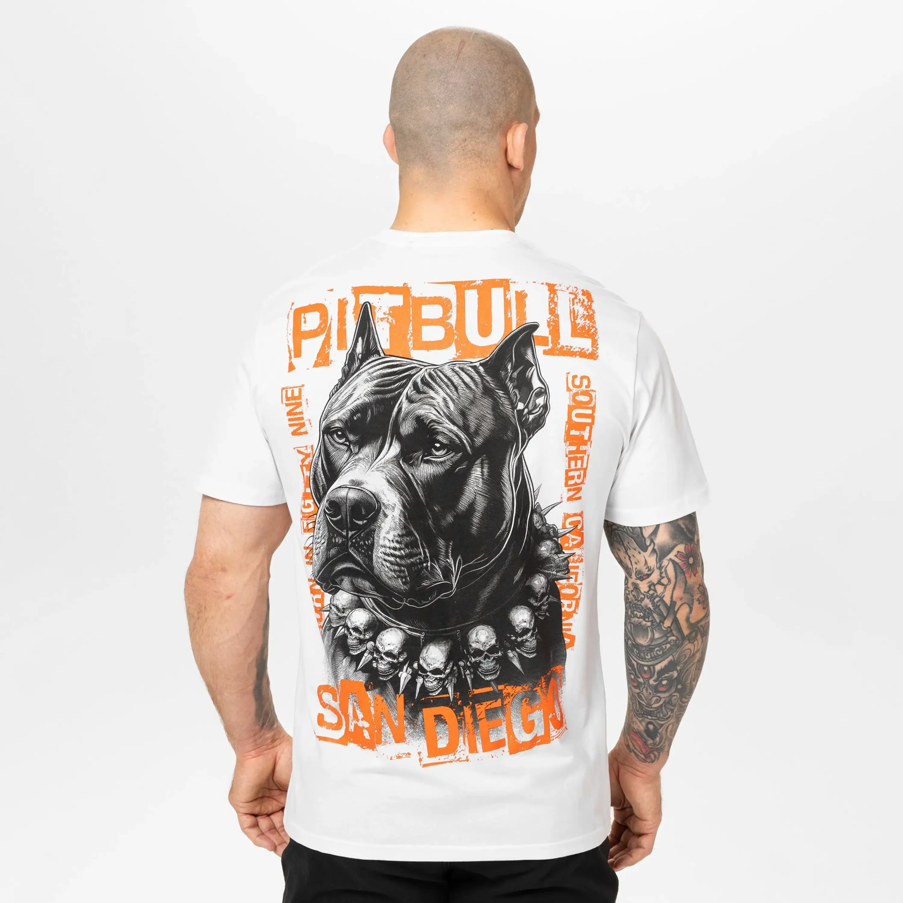 Pit Bull West Coast T-Shirt Blacky White - Image 3