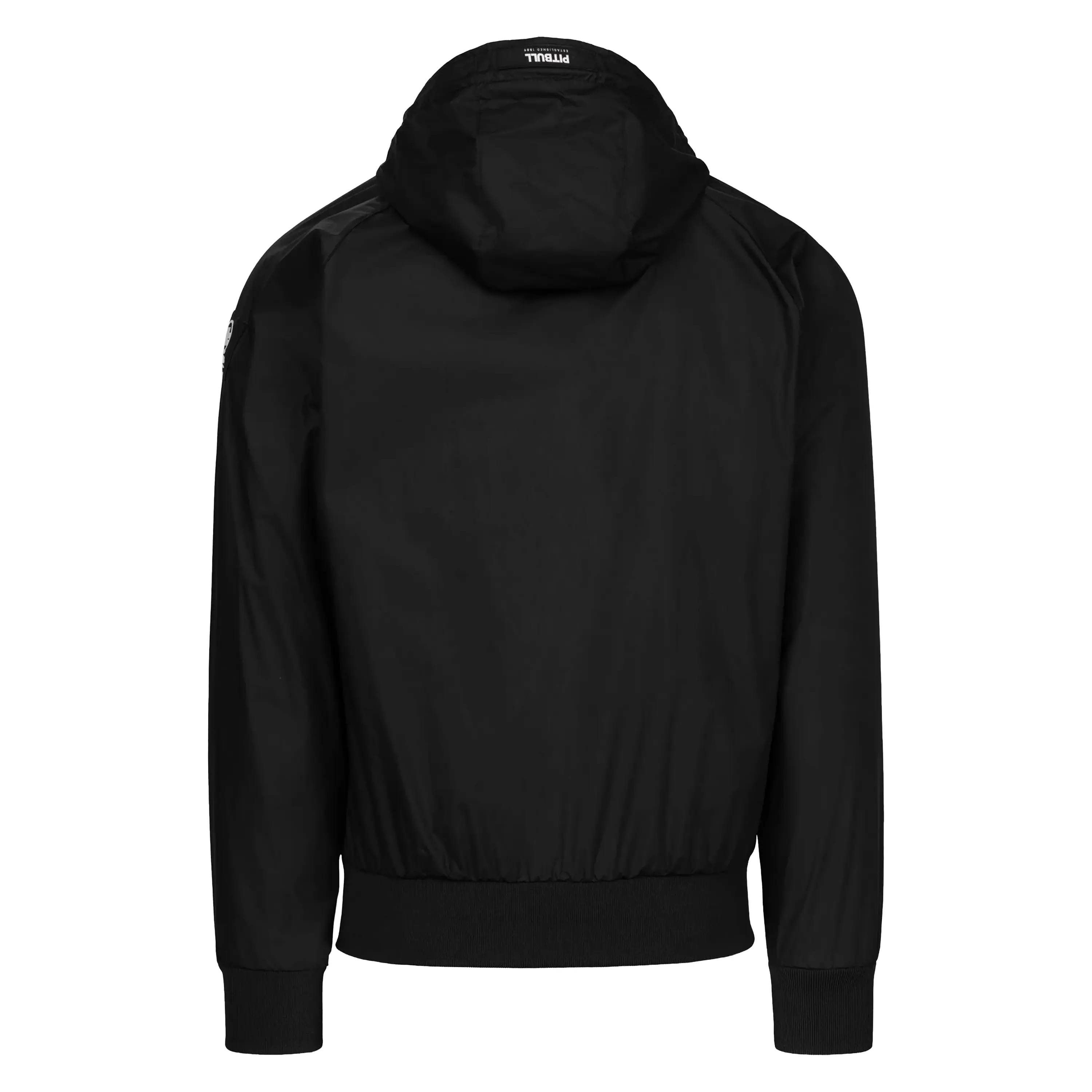 Pit Bull West Coast Windbreaker Jacket Athletic Logo Black - Image 3