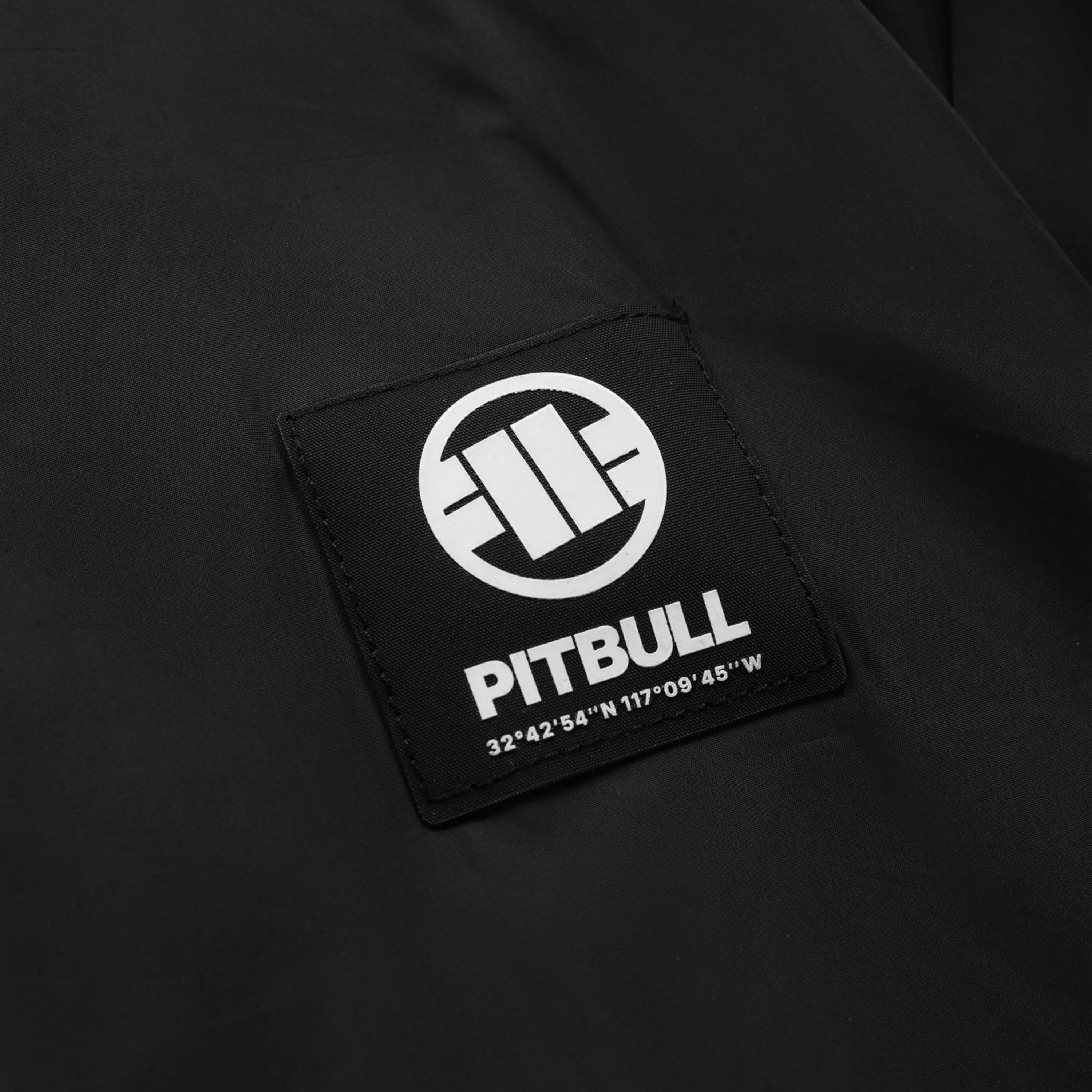 Pit Bull West Coast Windbreaker Jacket Athletic Logo Black - Image 5