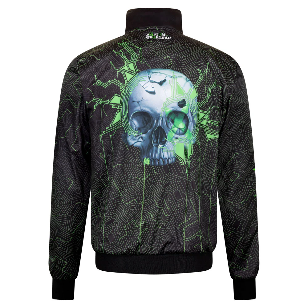 System Overload x 100% Hardcore Training jacket Skull