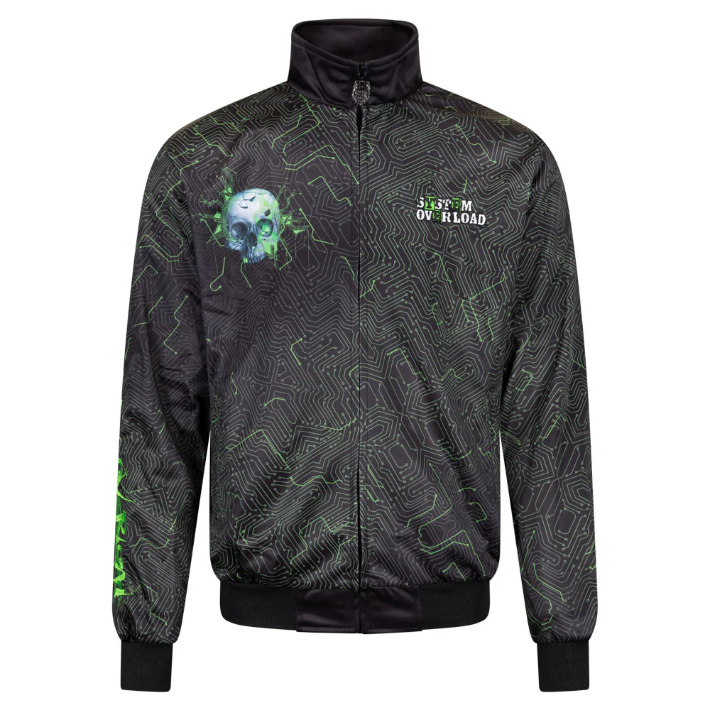 System Overload x 100% Hardcore Training jacket Skull - Image 5