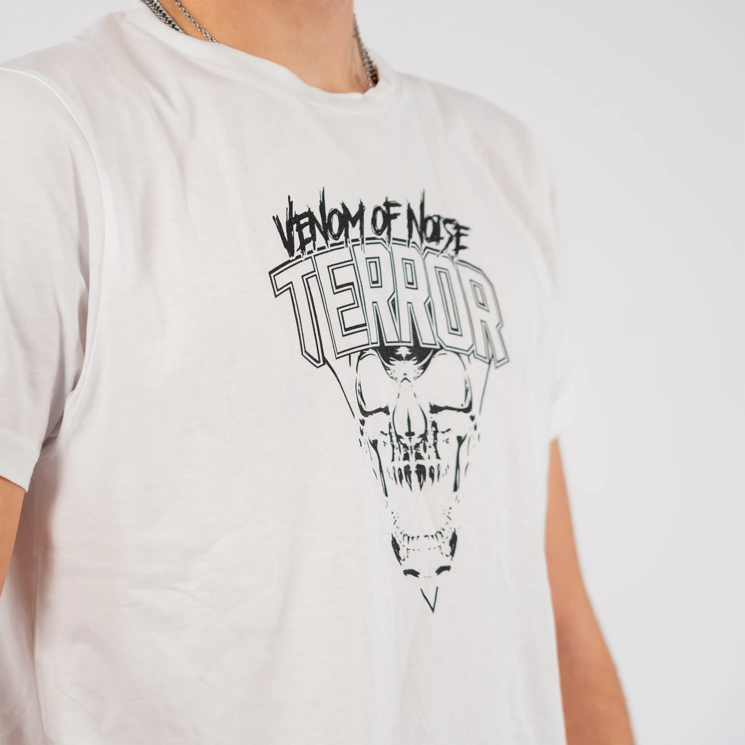 Terror T-shirt Venom of Noise White - Image 3