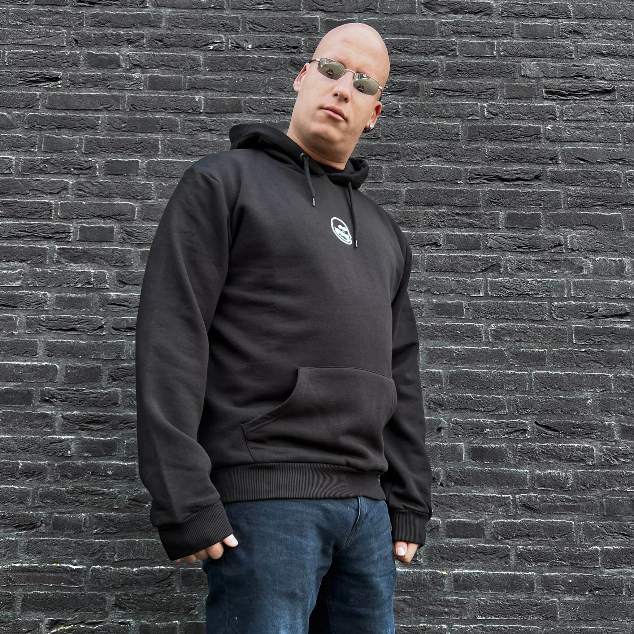 Tharoza Hoodie Essential Black - Image 4
