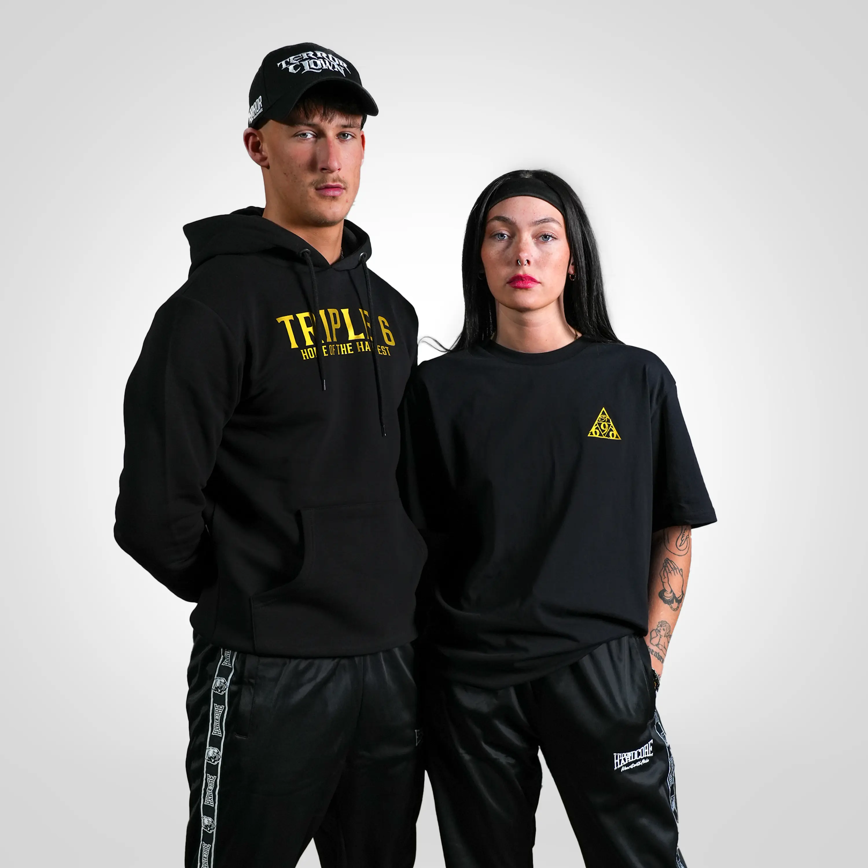 Triple6 Hoodie Essential Gold - Image 3