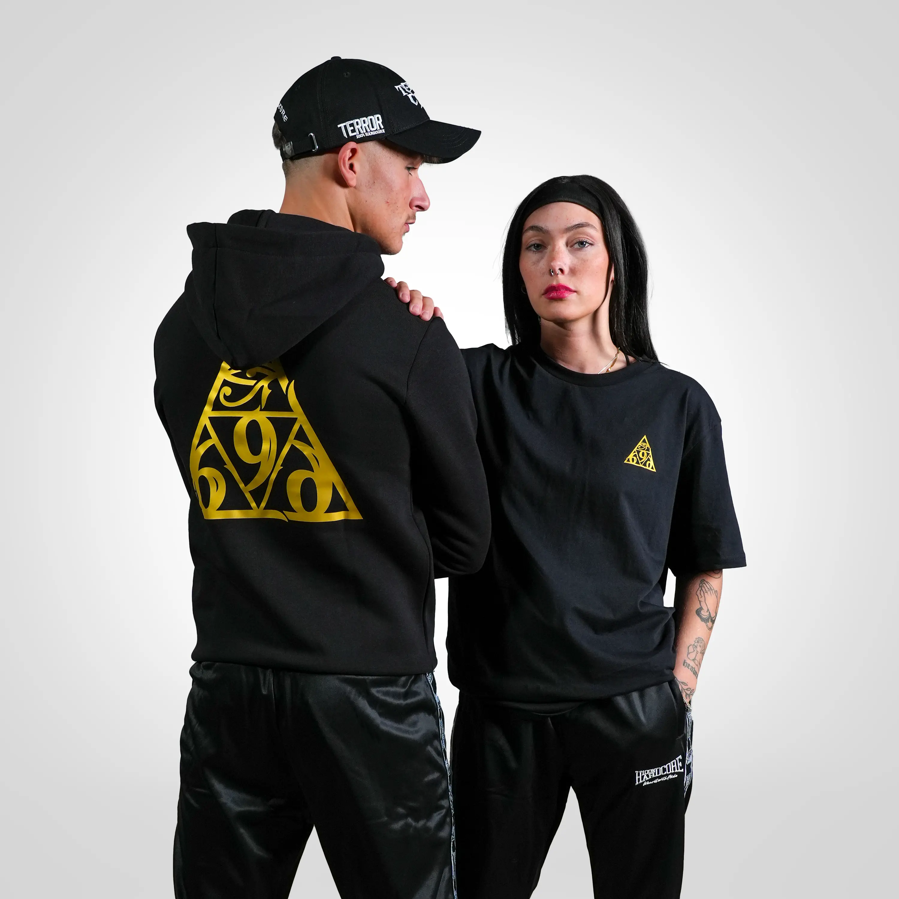 Triple6 Hoodie Essential Gold - Image 4