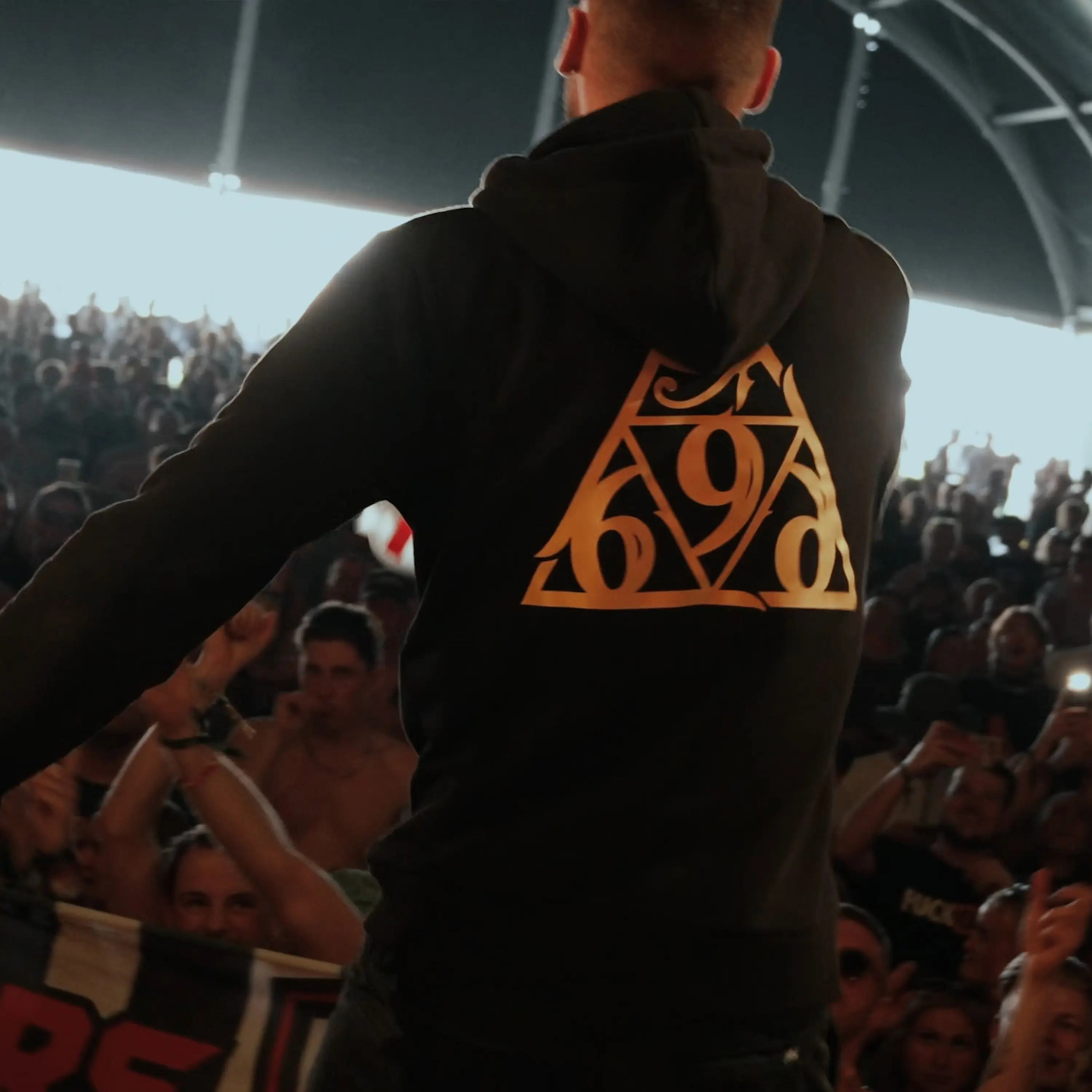 Triple6 Hoodie Essential Gold - Image 5