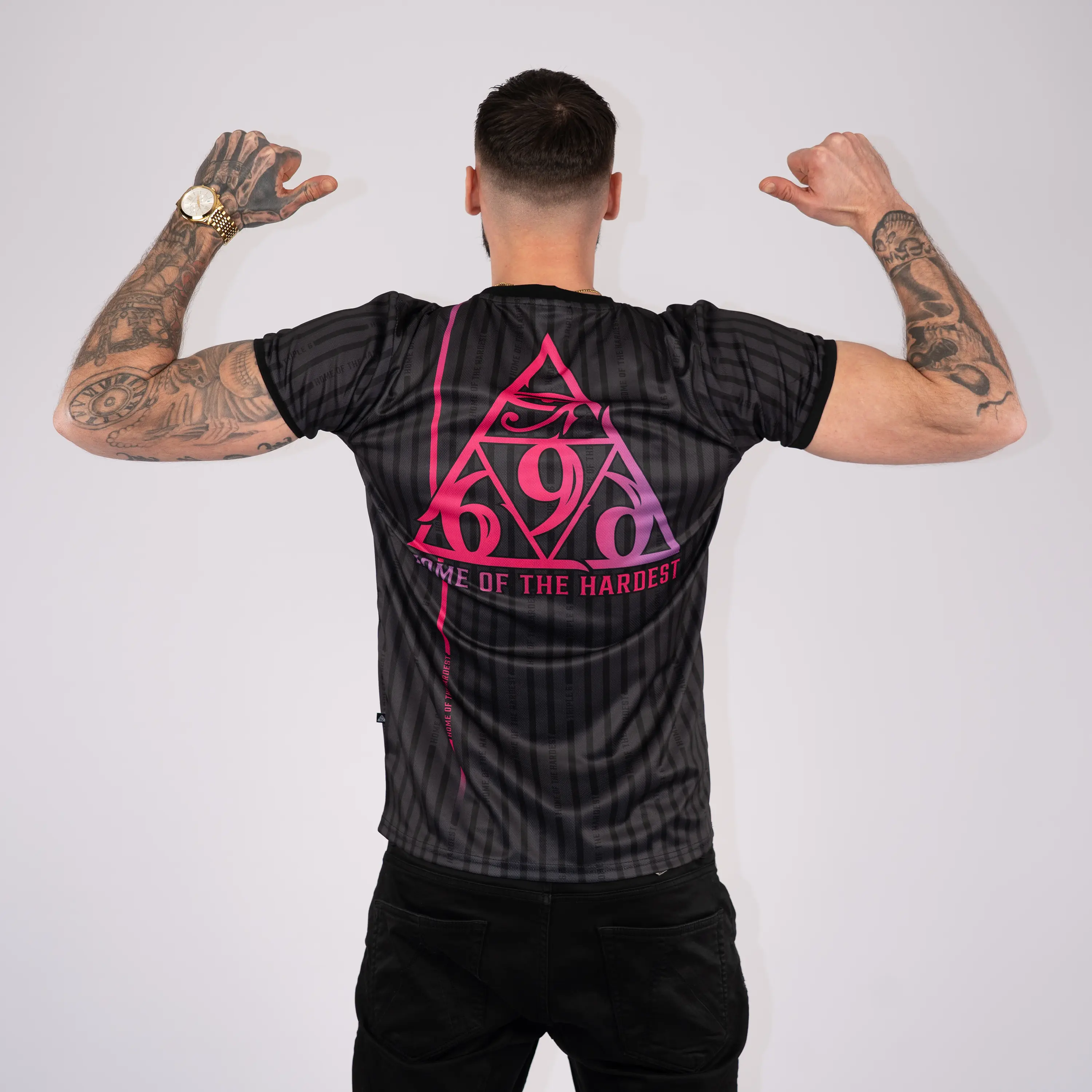 Triple6 Soccershirt Home of the Hardest Pink - Image 3