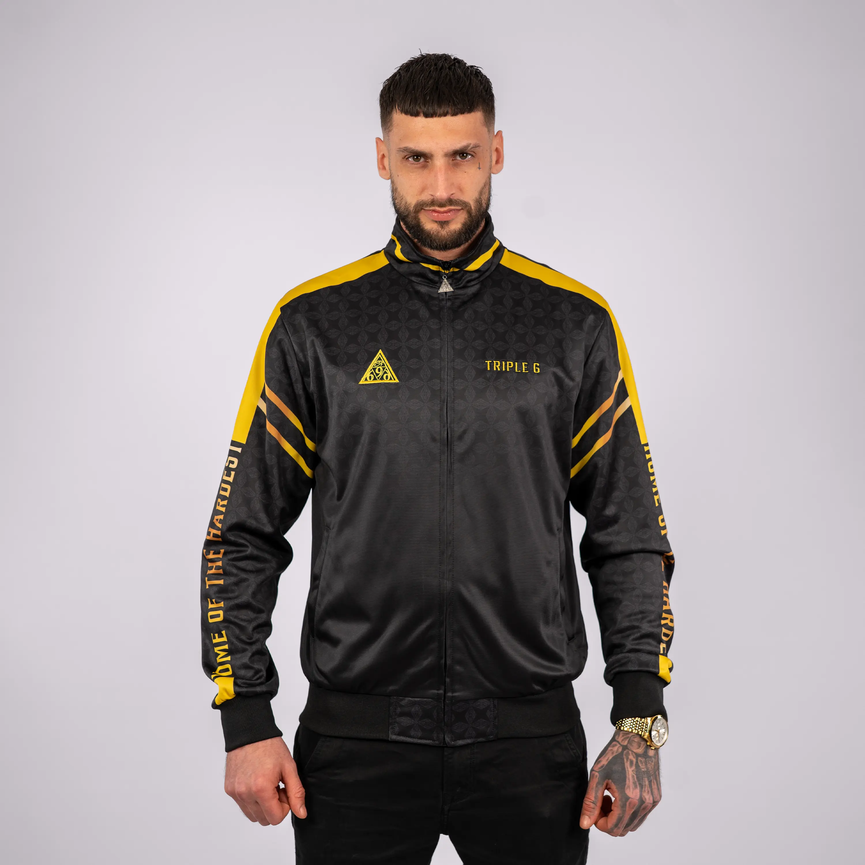 Triple6 Training Jacket Essential Gold - Image 3