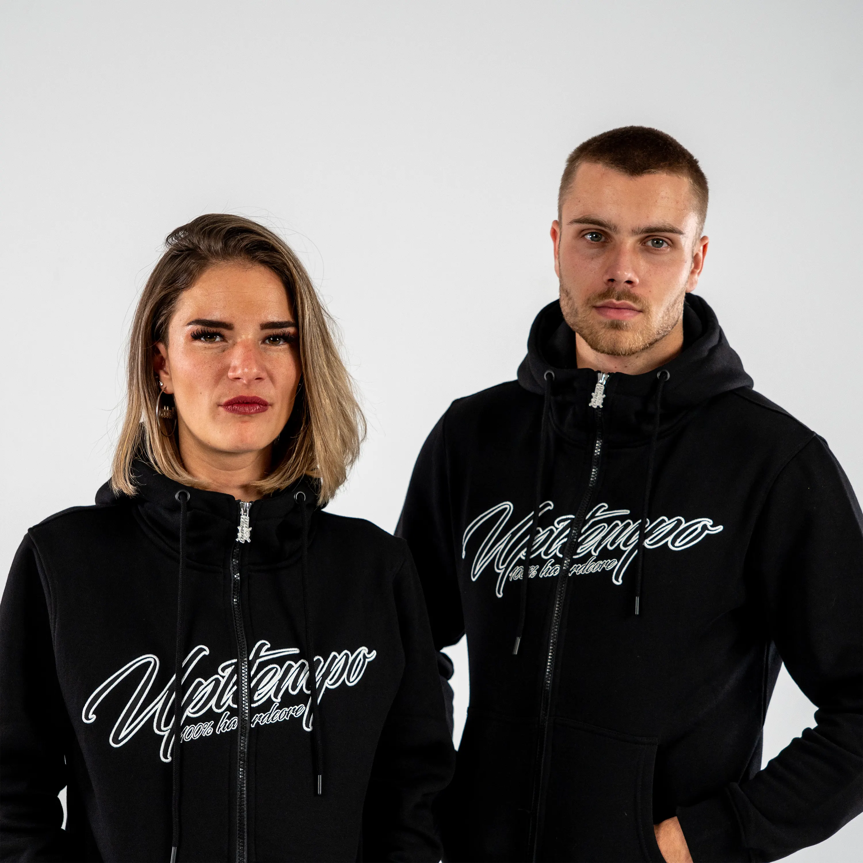 Uptempo Hooded Zipper Signature - Image 5