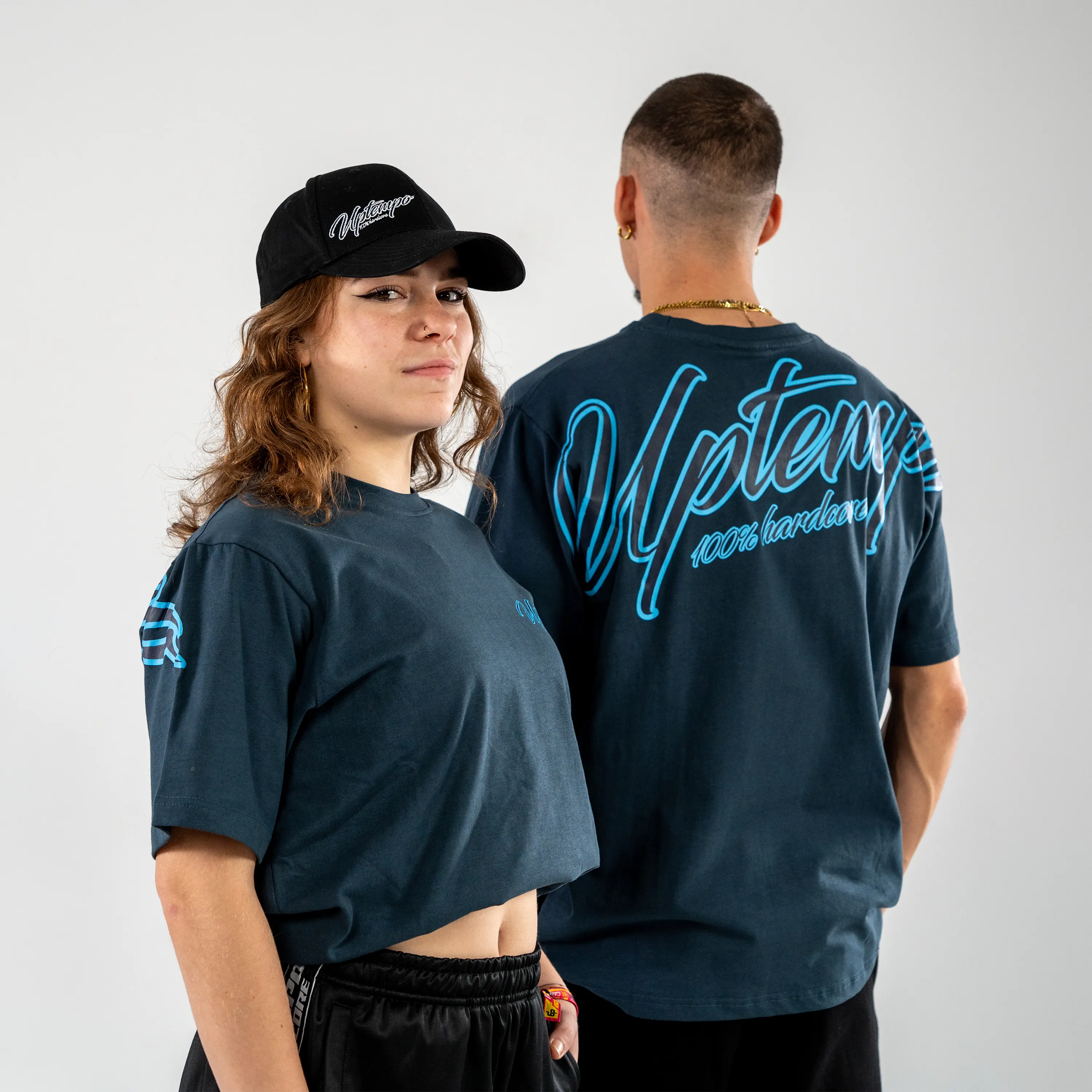Uptempo T-shirt Signature Blue - Image 2