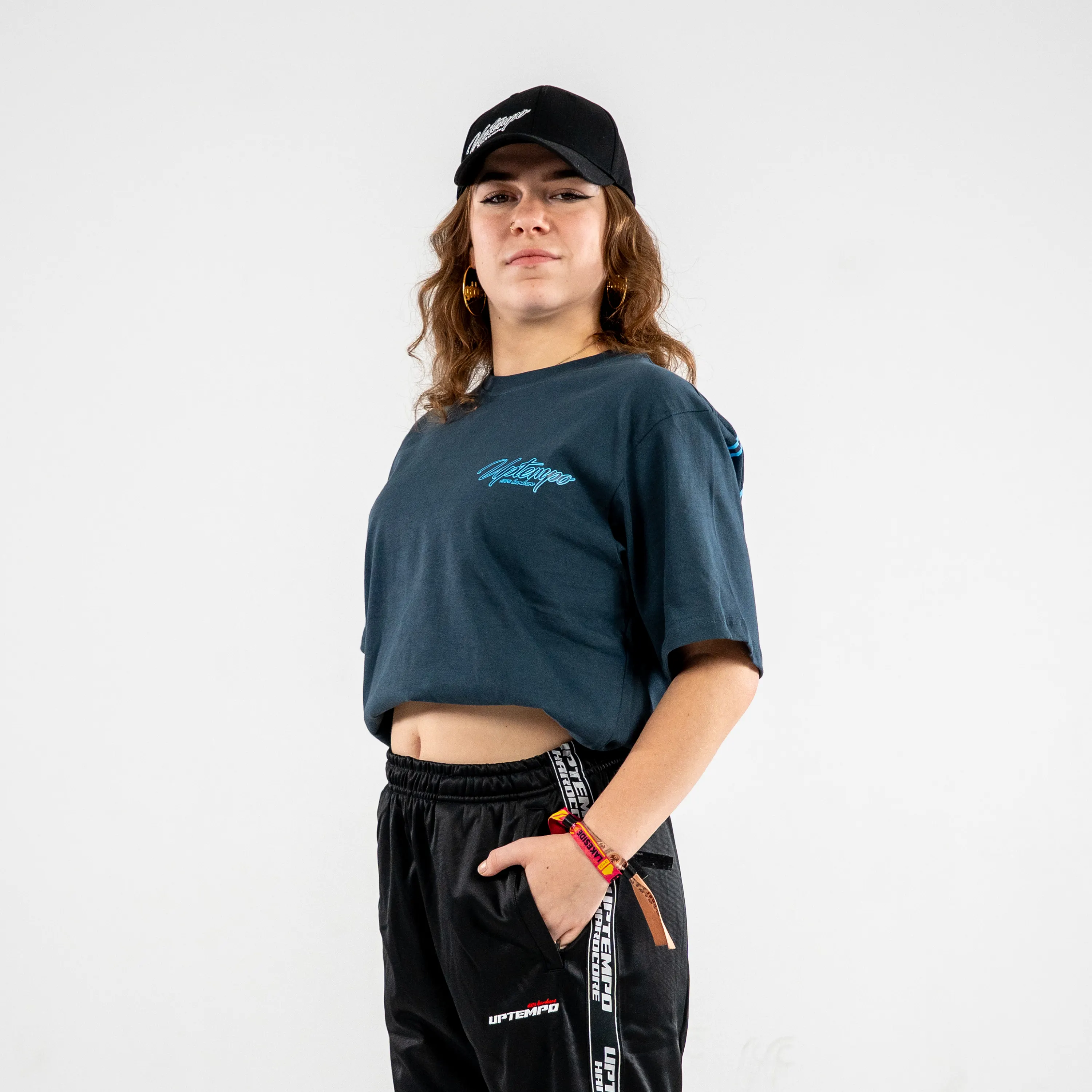 Uptempo T-shirt Signature Blue - Image 5