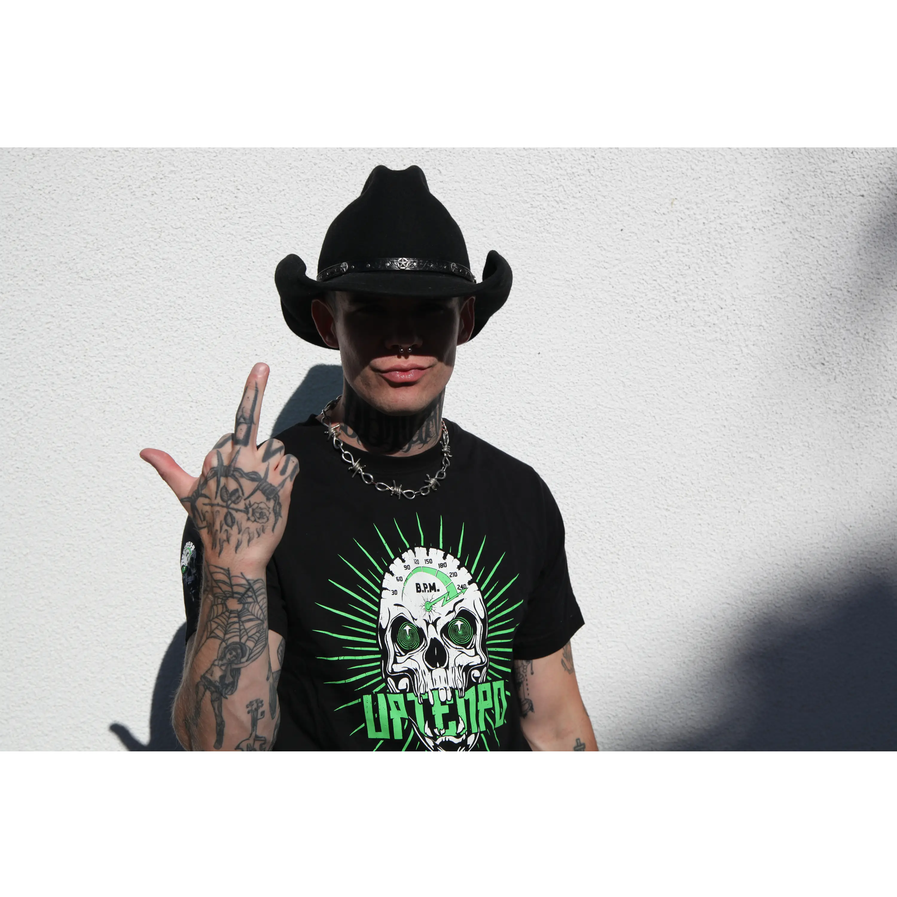 Uptempo T-shirt BPM Skull - Image 5