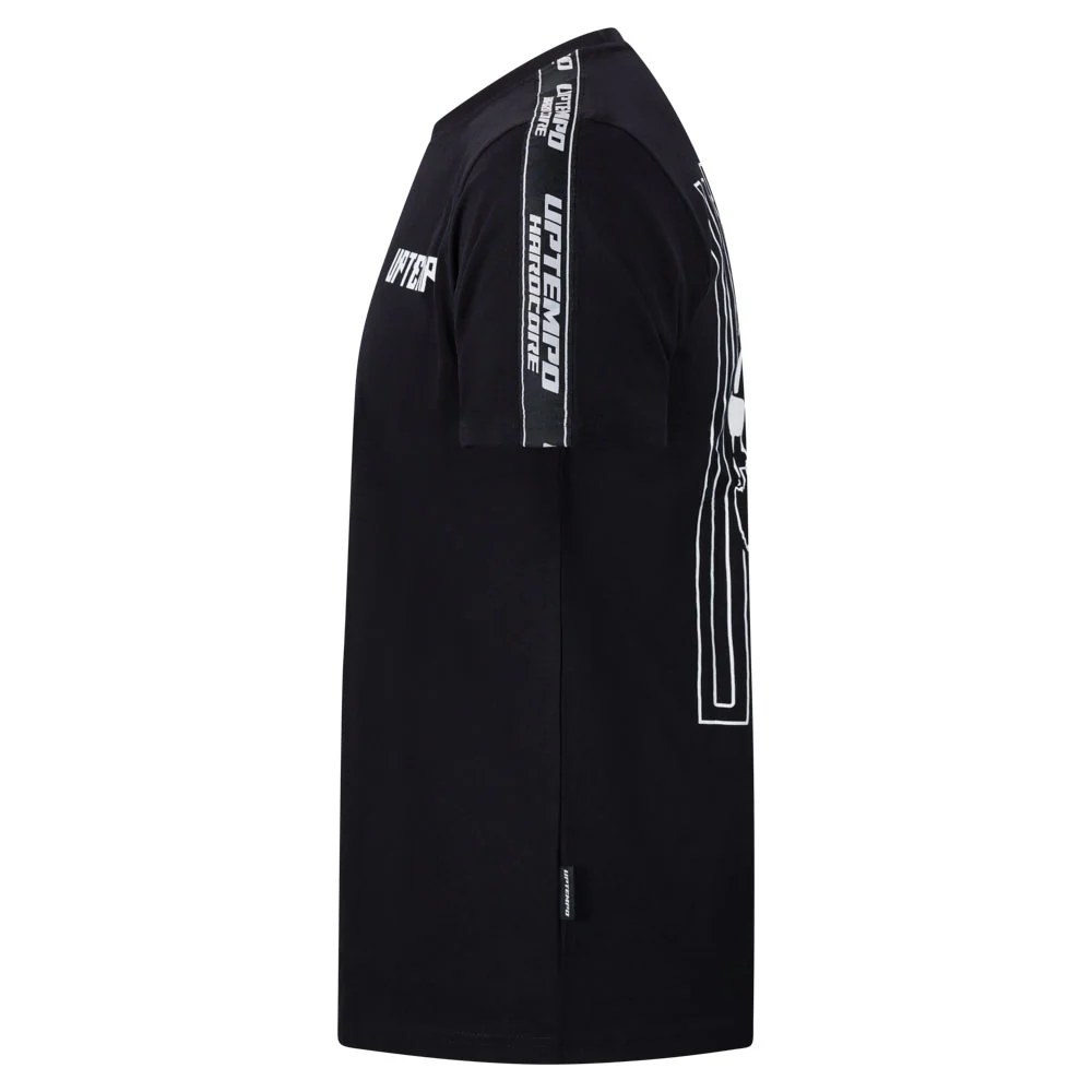 Uptempo T-shirt Headphones Black - Image 3