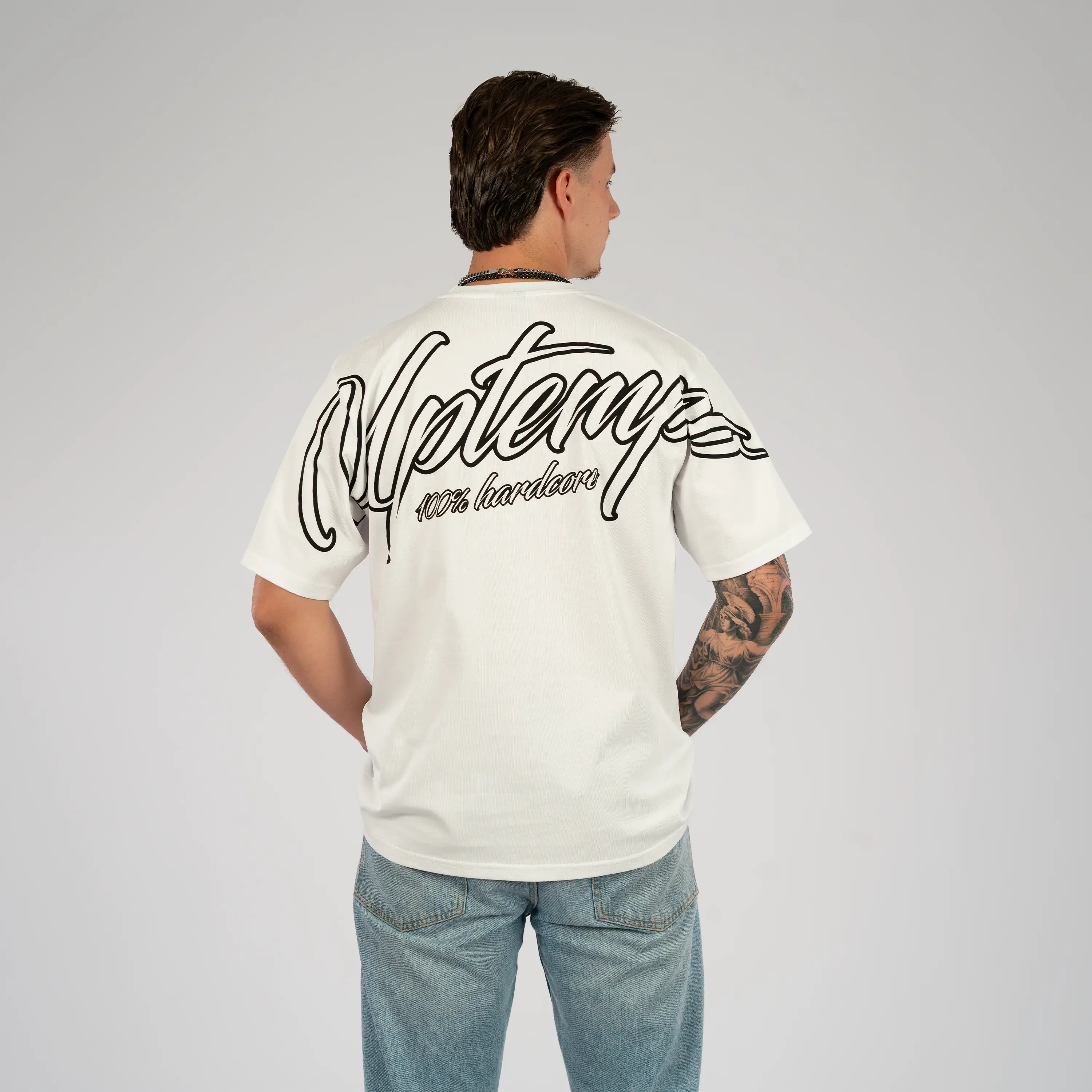 Uptempo T-shirt Signature White - Image 4