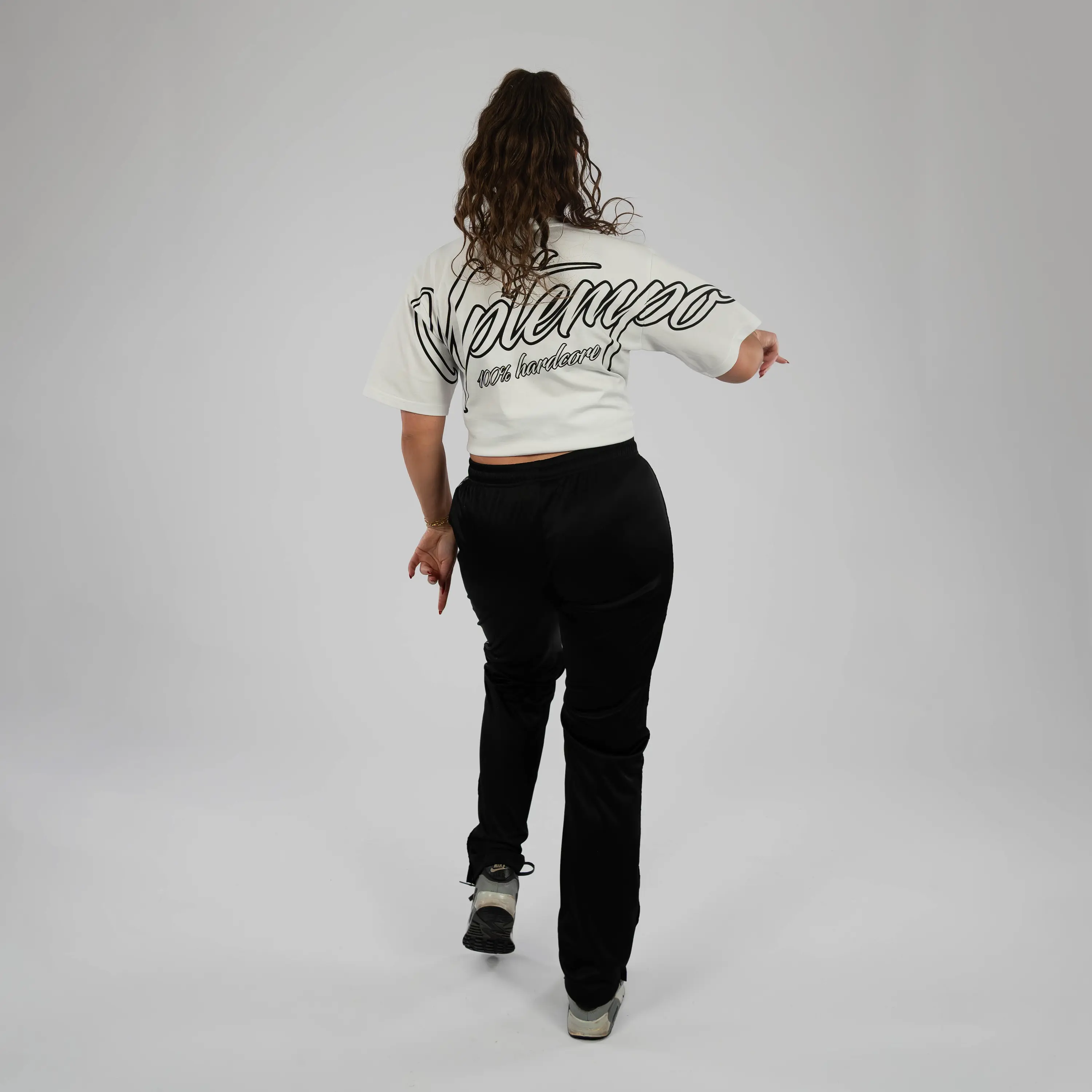 Uptempo T-shirt Signature White - Image 5
